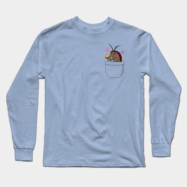 Cutest Customer Pocket Long Sleeve T-Shirt by alexhefe